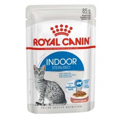 ROYAL CANIN GATO INDOOR MOLHO 0.085 KG