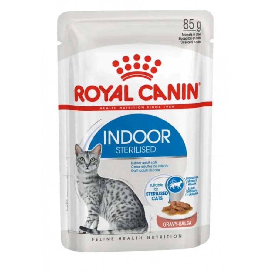 ROYAL CANIN GATO INDOOR MOLHO 0.085 KG ROYAL CANIN GATO INDOOR MOLHO 0.085 KG
