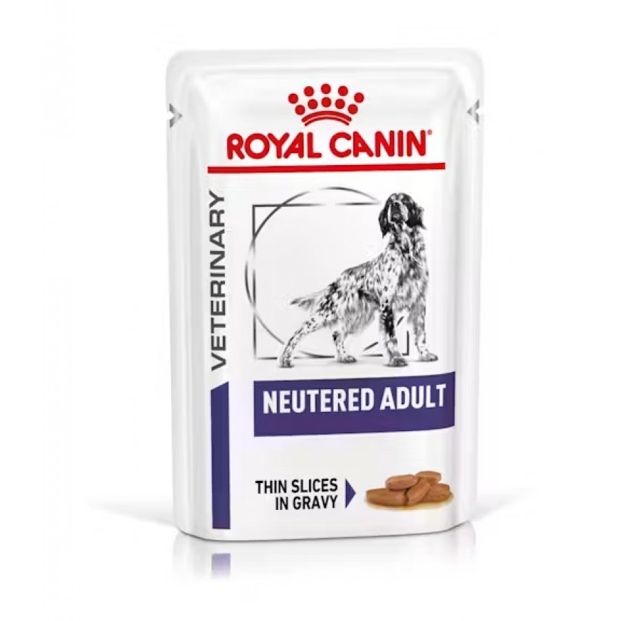 ROYAL CANIN VET WET CAO ADULTO NEUTERED FATIAS EM MOLHO (12X100G) ROYAL CANIN VET WET CAO ADULTO NEUTERED FATIAS EM MOLHO (12X100G)