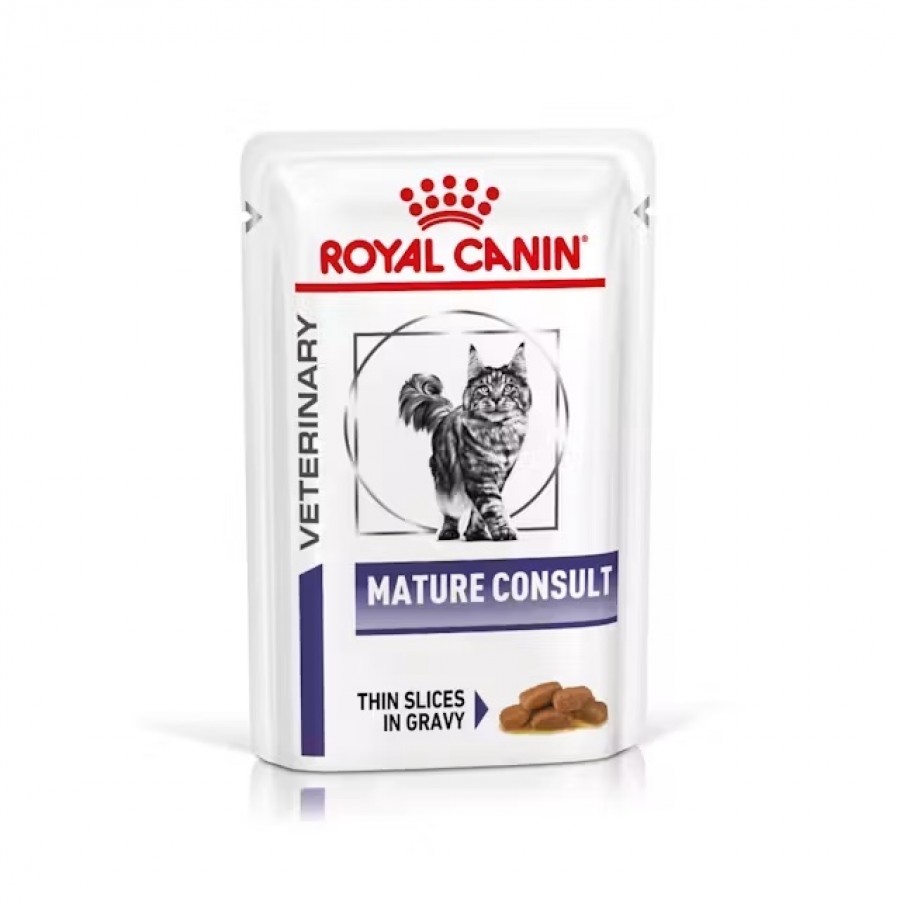 ROYAL CANIN VET WET GATO MATURE CONSULT (12X85G) ROYAL CANIN VET WET GATO MATURE CONSULT (12X85G)