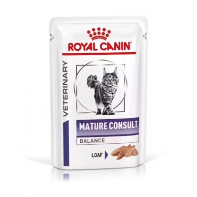 ROYAL CANIN VET  WET GATO MATURE CONSULT BALANCE (12X85G)