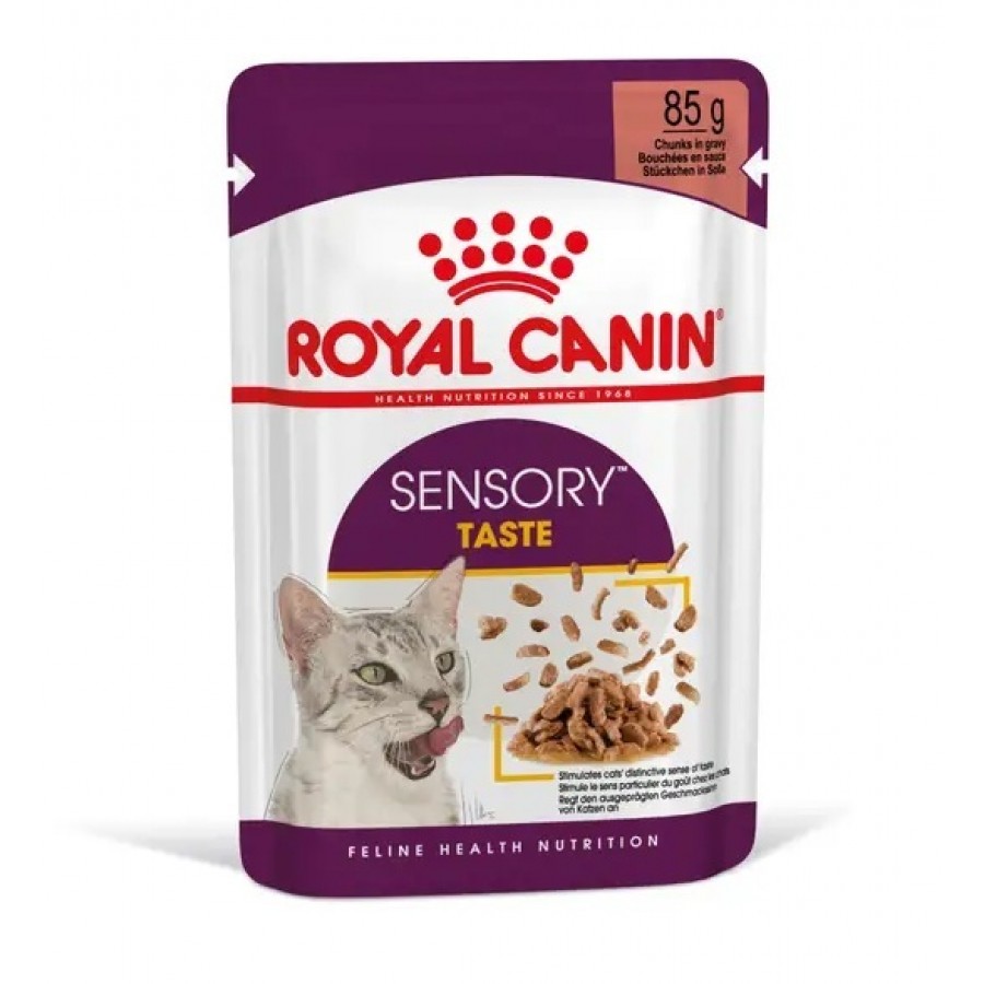 ROYAL CANIN GATO SENSORY TASTE MOLHO 0.085 KG ROYAL CANIN GATO SENSORY TASTE MOLHO 0.085 KG