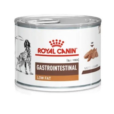 ROYAL CANIN VET  WET CAO GASTRO INTESTINAL LOW FAT  PATÉ (12X200G)