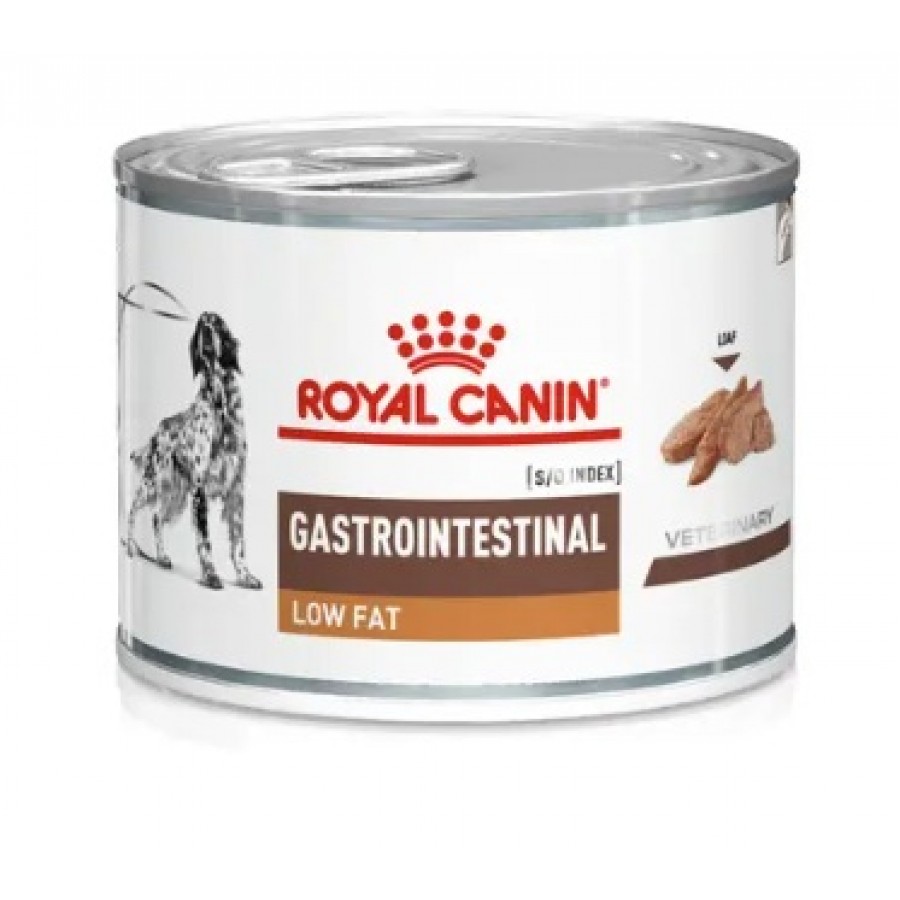 ROYAL CANIN VET WET CAO GASTRO INTESTINAL LOW FAT PATÉ (12X200G) ROYAL CANIN VET WET CAO GASTRO INTESTINAL LOW FAT PATÉ (12X200G)