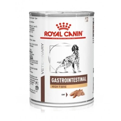 ROYAL CANIN VET  WET CAO GASTRO INTESTINAL HIGH FIBRE PATÉ (12X200G)