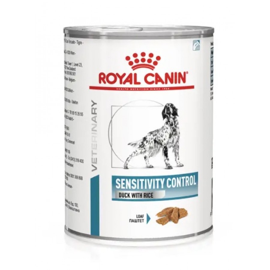 ROYAL CANIN VET WET CAO SENSITIVE CONTROL DUCK&RICE PATÉ (12X410G) ROYAL CANIN VET WET CAO SENSITIVE CONTROL DUCK&RICE PATÉ (12X410G)