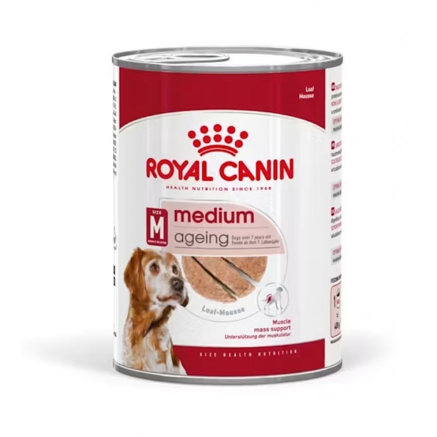 ROYAL CANIN CAO MEDIUM AIGING PATÊ - 0.410KG ROYAL CANIN CAO MEDIUM AIGING PATÊ - 0.410KG