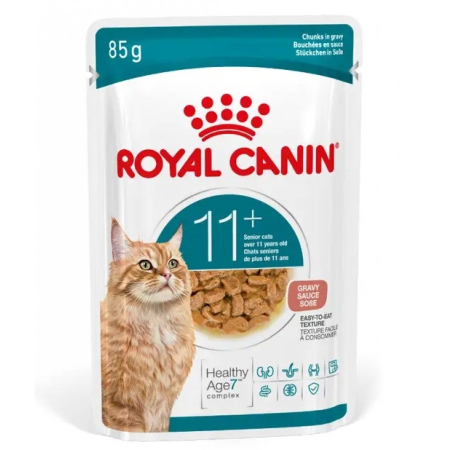 ROYAL CANIN GATO AGEING 11+ MOLHO 0.085 KG ROYAL CANIN GATO AGEING 11+ MOLHO 0.085 KG