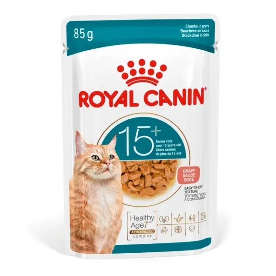 ROYAL CANIN GATO AGEING 15+ MOLHO 0.085 KG ROYAL CANIN GATO AGEING 15+ MOLHO 0.085 KG