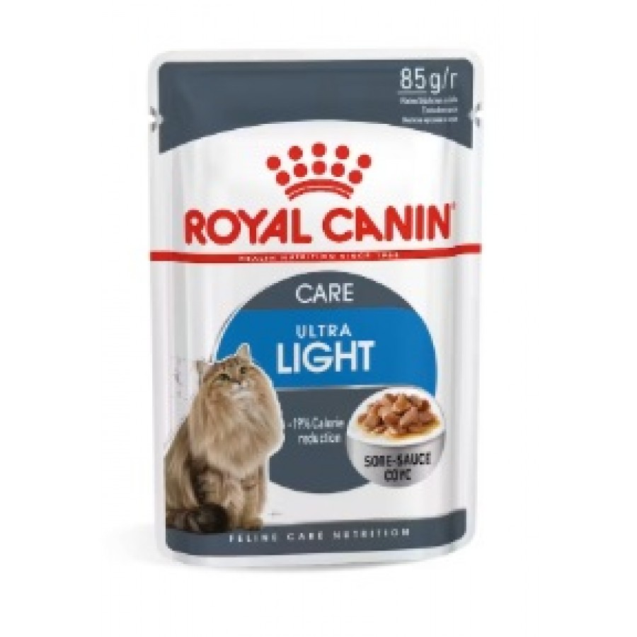 ROYAL CANIN GATO ULTRA LIGHT MOLHO 0.085 KG ROYAL CANIN GATO ULTRA LIGHT MOLHO 0.085 KG
