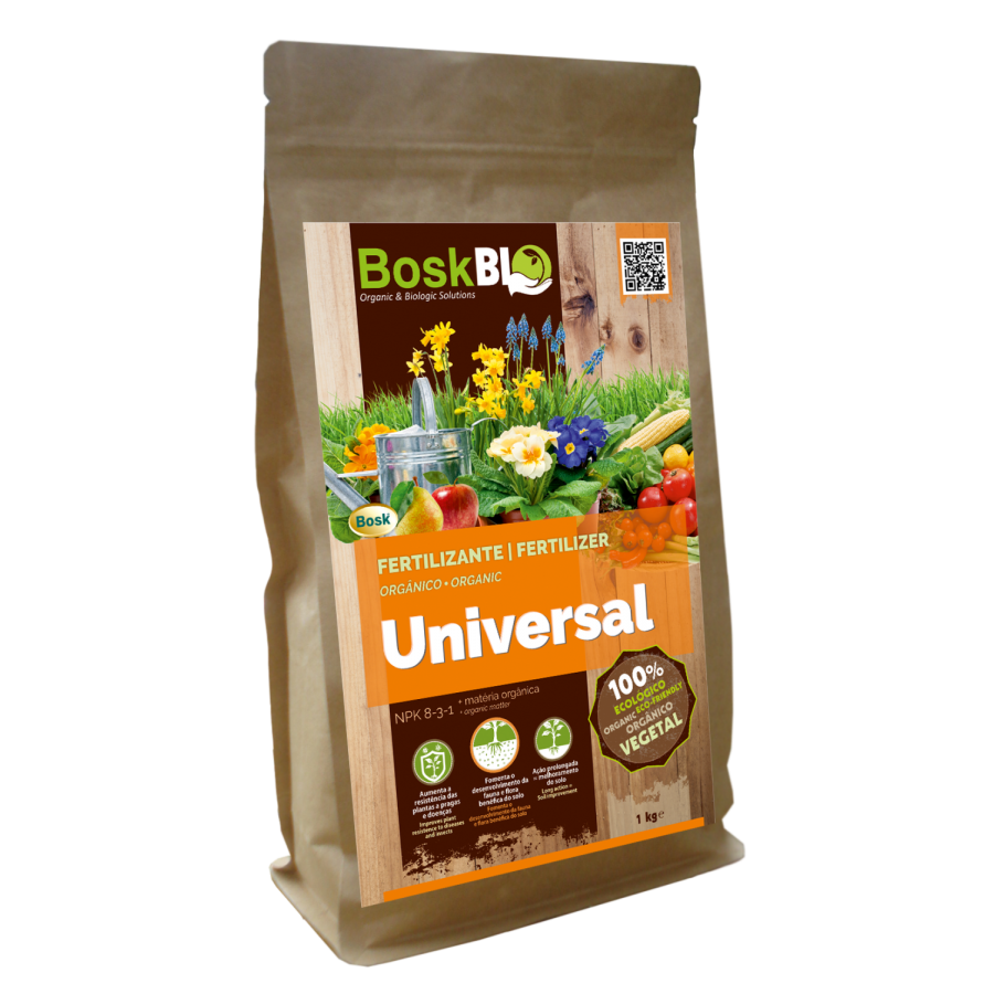 ADUBO BOSKBIO UNIVERSAL - 1KG ADUBO BOSKBIO UNIVERSAL - 1KG