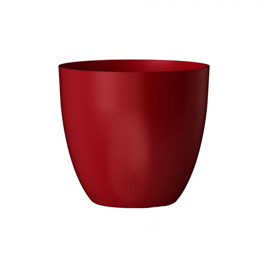 VASO MODELO TES Ø18cm COR VERMELHO VASO MODELO TES Ø18cm COR VERMELHO