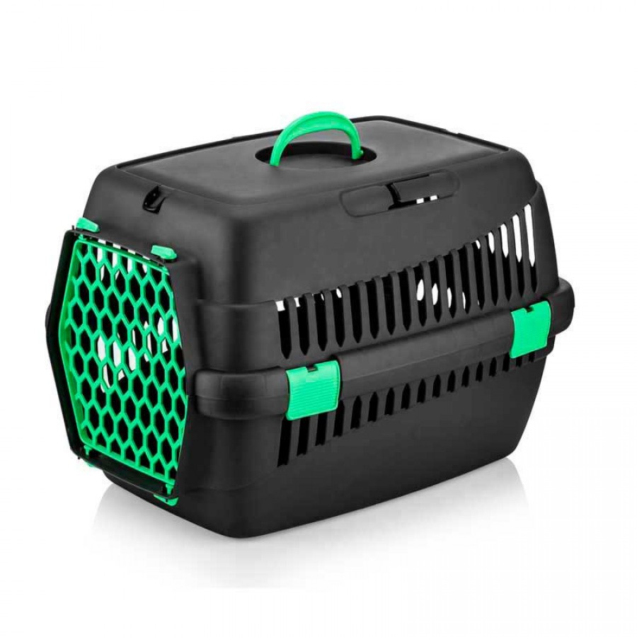 TRANSPORTADORA MODELO GT S PRETO/VERDE TRANSPORTADORA MODELO GT S PRETO/VERDE