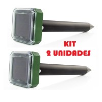 REPELENTE ULTRASSÔNICO SOLAR PARA ROEDORES - KIT 2 UNIDADES REPELENTE ULTRASSÔNICO SOLAR PARA ROEDORES - KIT 2 UNIDADES