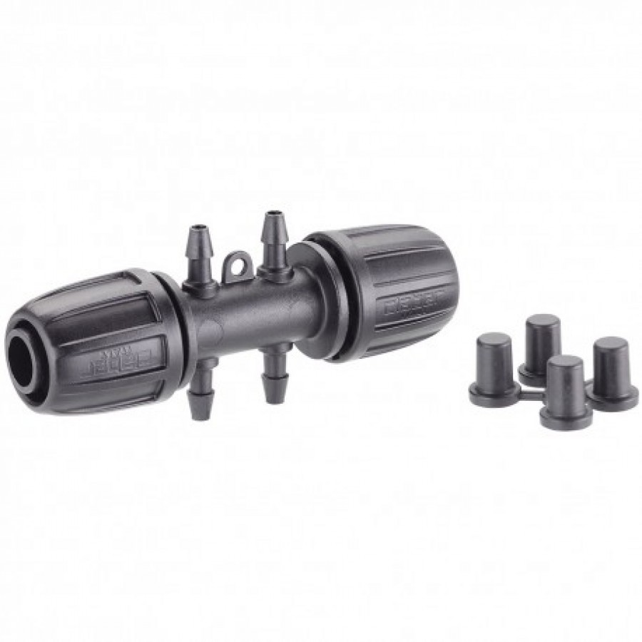 CLABER BLOCK 1/2" C/ 4 SAIDAS 1/4'' CLABER BLOCK 1/2" C/ 4 SAIDAS 1/4''
