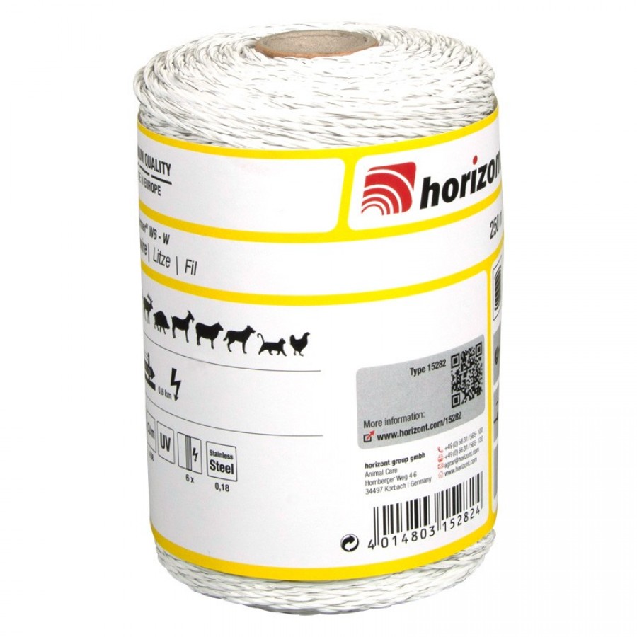 FIO FARMER DE CERCA ELECTRICA W6 - ROLO 250M FIO FARMER DE CERCA ELECTRICA W6 - ROLO 250M