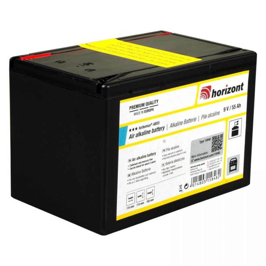 BATERIA ALCALINA 9 volt - 120Ah BATERIA ALCALINA 9 volt - 120Ah