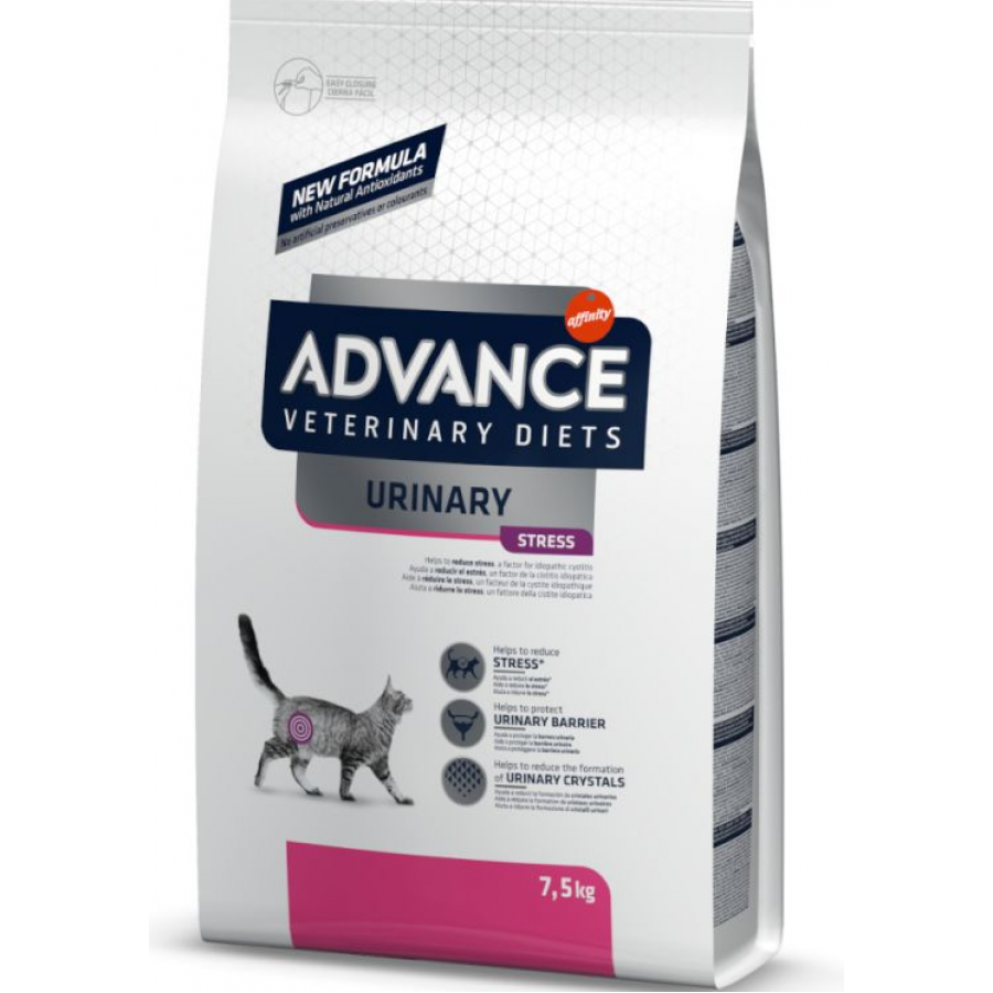 ADVANCE VET GATO URINARY STRESS - 7,5KG ADVANCE VET GATO URINARY STRESS - 7,5KG