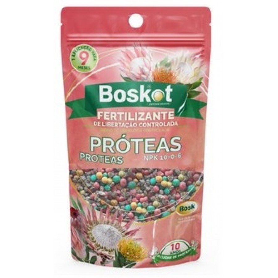 ADUBO BOSKOT EXACTYON PROTEAS - 100 GRAMAS ADUBO BOSKOT EXACTYON PROTEAS - 100 GRAMAS