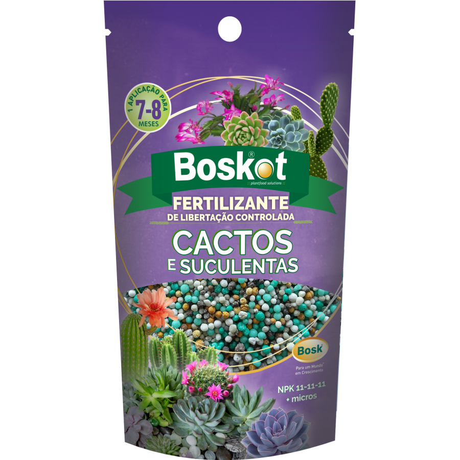 ADUBO BOSKOT EXACTYON CACTOS E SUCULENTAS - 100 GRAMAS ADUBO BOSKOT EXACTYON CACTOS E SUCULENTAS - 100 GRAMAS