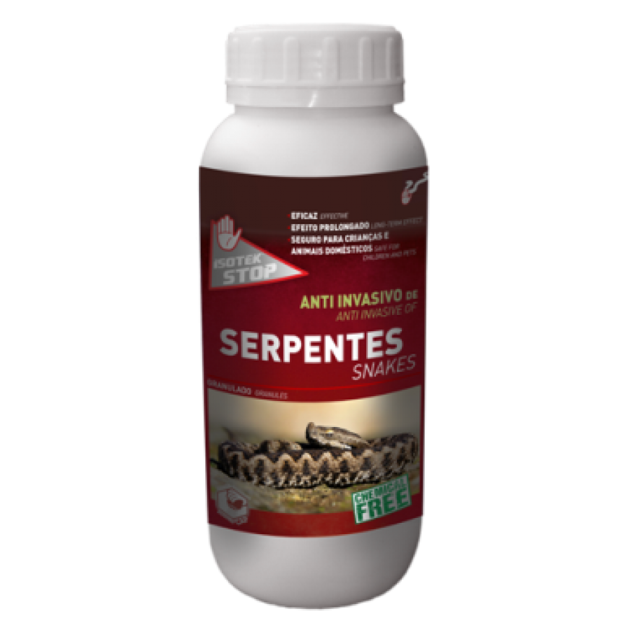 ISOTEK STOP -REPELENTE PARA SERPENTES GRANULADO -500 GR ISOTEK STOP -REPELENTE PARA SERPENTES GRANULADO -500 GR
