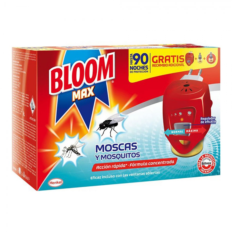 REPELENTE ELECTRONICO BLOOM MAX APARELHO + 2 RECARGAS (MOSCAS E MOSQUITOS) REPELENTE ELECTRONICO BLOOM MAX APARELHO + 2 RECARGAS (MOSCAS E MOSQUITOS)