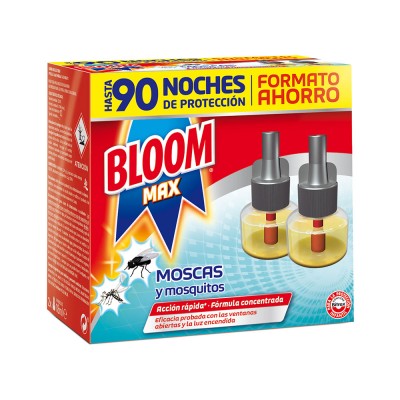 RECARGA REPELENTE ELECTRONICO BLOOM - 2 UNIDADES (MOSCAS E MOSQUITOS)