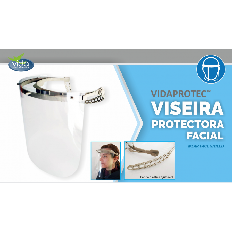 VISEIRA PROTECTORA FACIAL VIDAPROTECT