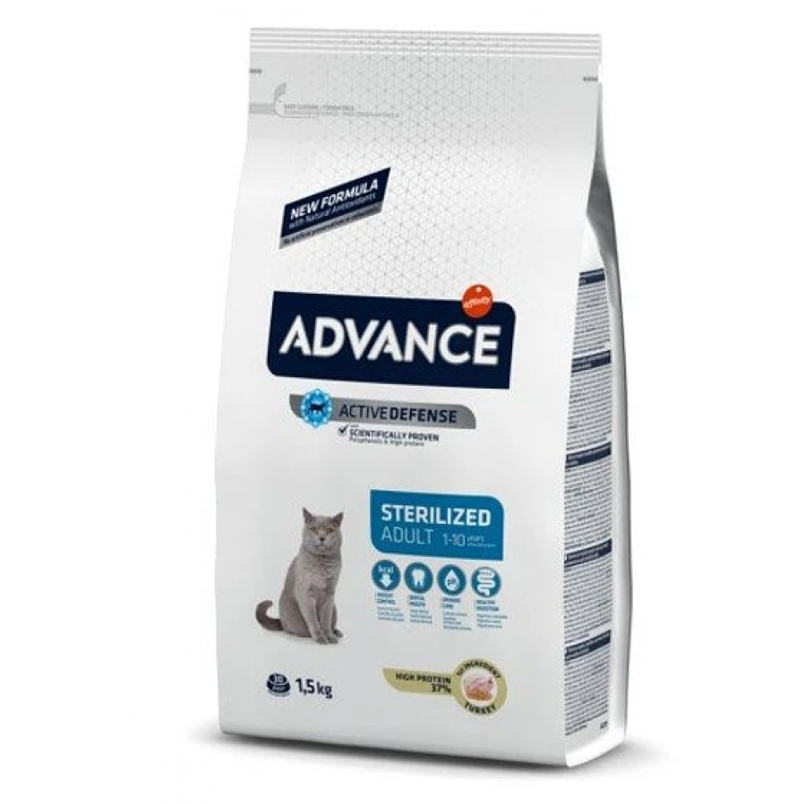 ADVANCE GATO ADULTO STERILIZED PERÚ & CEVADA - 3KG ADVANCE GATO ADULTO STERILIZED PERÚ & CEVADA - 3KG