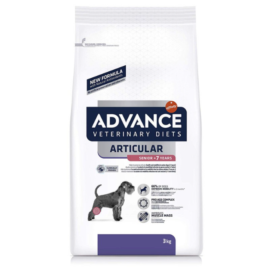 ADVANCE VET CAO ARTICULAR 3 CARE (+7ANOS) - 3 KG ADVANCE VET CAO ARTICULAR 3 CARE (+7ANOS) - 3 KG