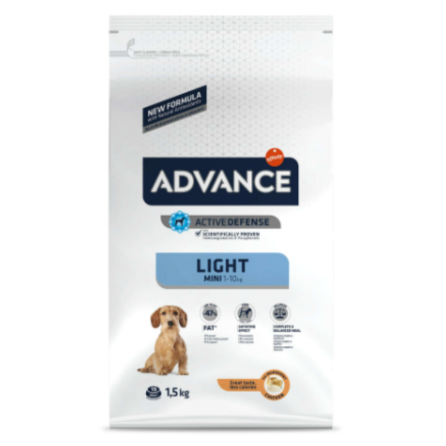 ADVANCE CAO MINI LIGHT CHICKEN & RICE- 1,5KG ADVANCE CAO MINI LIGHT CHICKEN & RICE- 1,5KG