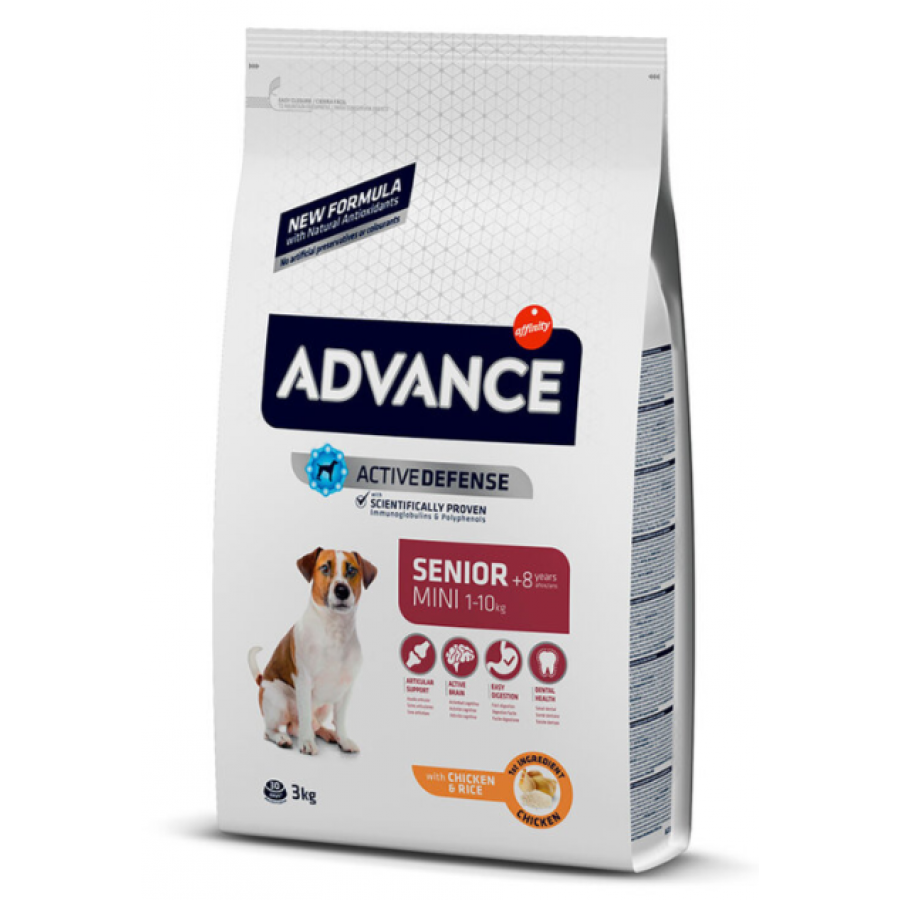 ADVANCE CAO MINI SENIOR CHICKEN & RICE- 3KG ADVANCE CAO MINI SENIOR CHICKEN & RICE- 3KG