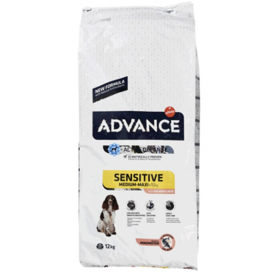 ADVANCE CAO SENSITIVE SALMON & RICE- 12 KG