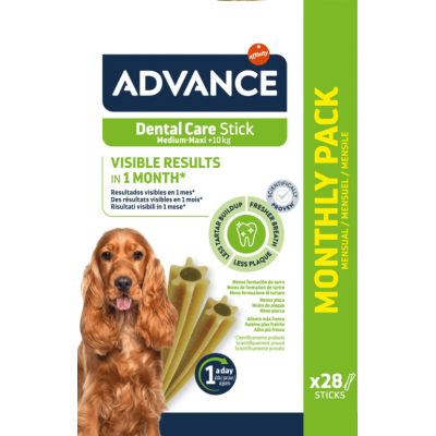 ADVANCE CAO SNACKS DENTAL CARE STICK MULTIPACK 720G