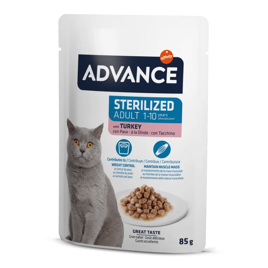 ADVANCE GATO ADULTO WET STERILIZED PERÚ- 85G ADVANCE GATO ADULTO WET STERILIZED PERÚ- 85G