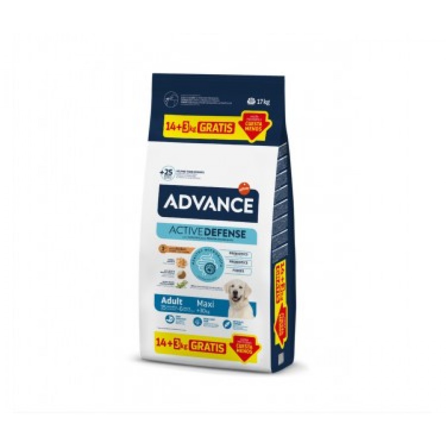 ADVANCE CAO MAXI ADULT CHICKEN & RICE- 14 + 3KG GRATIS ADVANCE CAO MAXI ADULT CHICKEN & RICE- 14 + 3KG GRATIS
