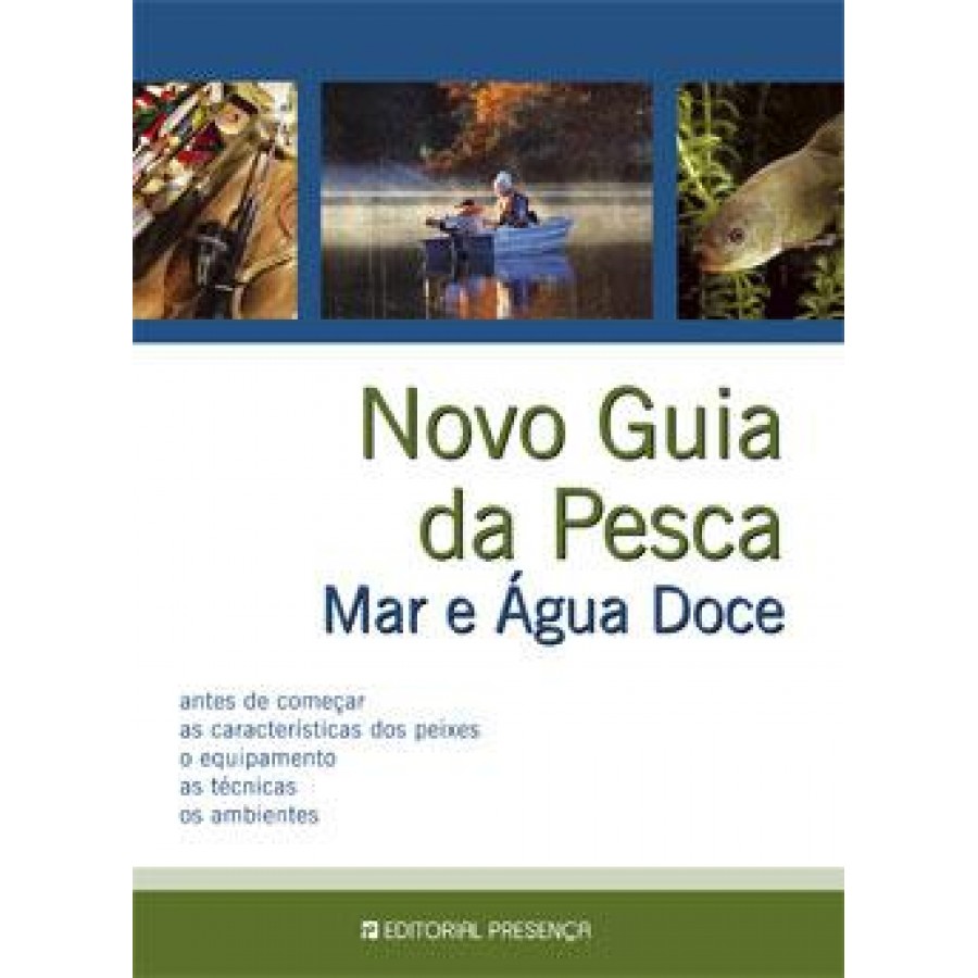 LIVRO NOVO GUIA DA PESCA MAR E AGUA DOCE