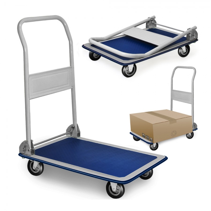 CARRO DE CARGA METALICO DOBRÁVEL COM RODAS MAX. 150kg 82x48x73cm CARRO DE CARGA METALICO DOBRÁVEL COM RODAS MAX. 150kg 82x48x73cm