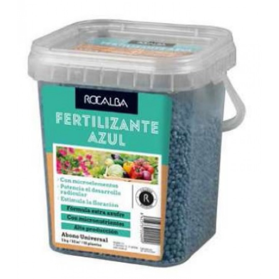 ADUBO FERTILIZANTE AZUL GRANULADO - 4KG ADUBO FERTILIZANTE AZUL GRANULADO - 4KG
