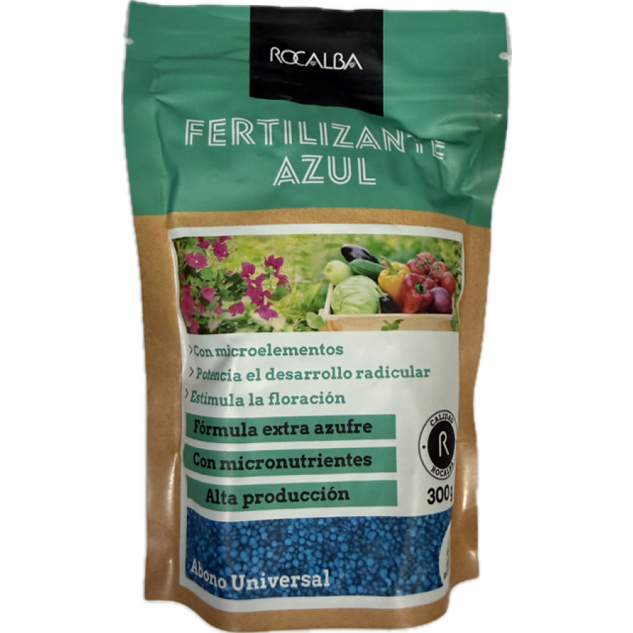 ADUBO FERTILIZANTE AZUL GRANULADO - 300G ADUBO FERTILIZANTE AZUL GRANULADO - 300G