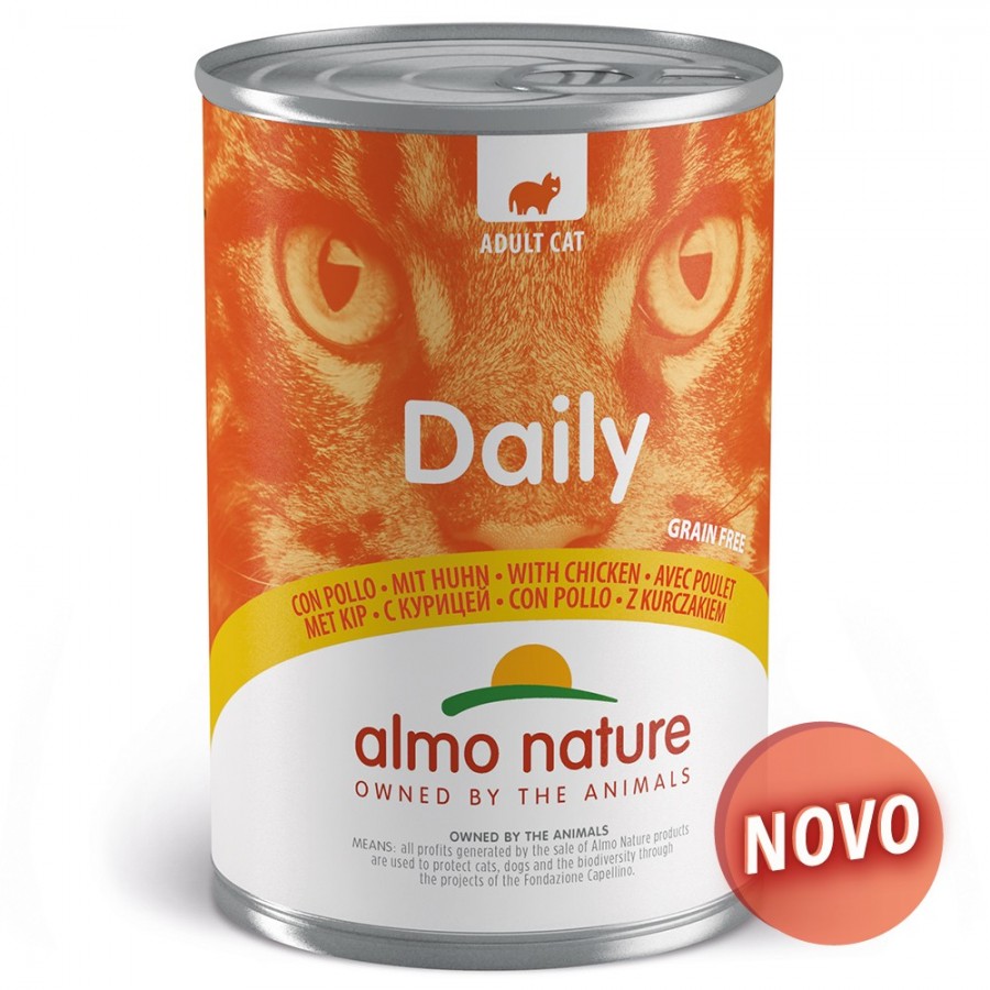 ALMO - GATO ADULTO COM FRANGO - 400 GR ALMO - GATO ADULTO COM FRANGO - 400 GR