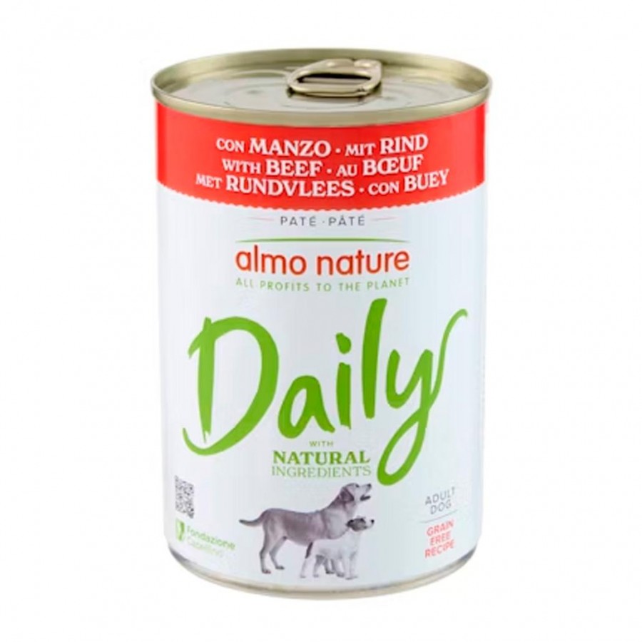 ALMO NATURE - CÃO ADULTO COM CARNE - 400 GR