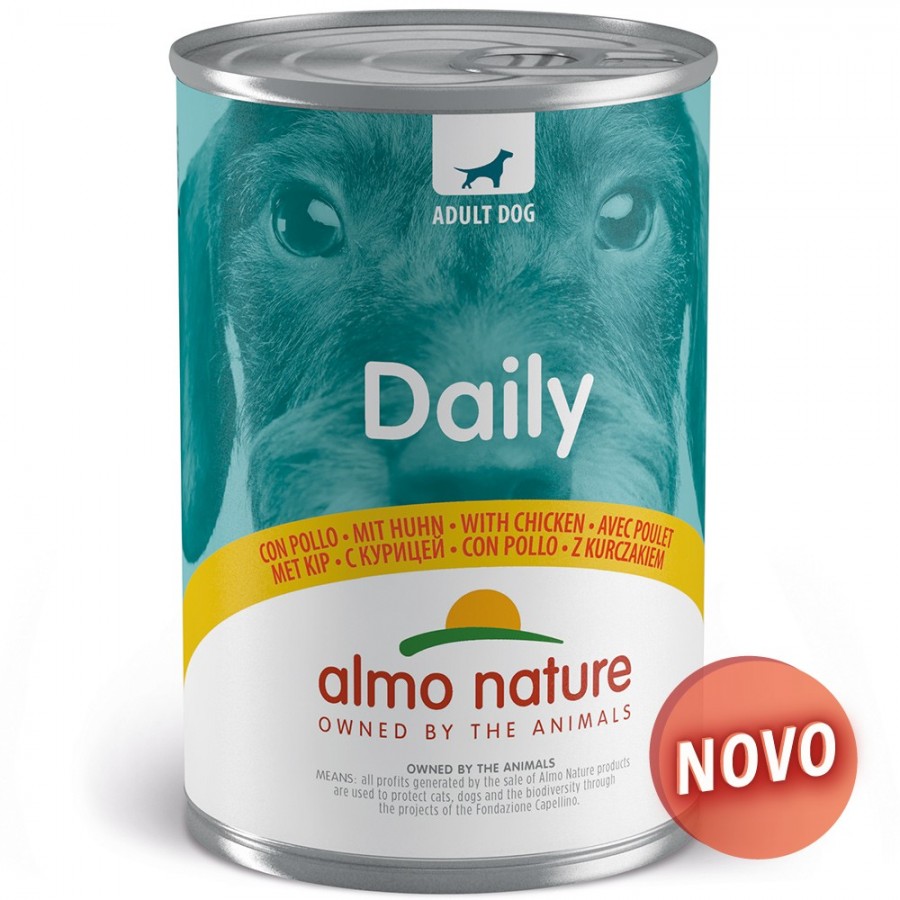 ALMO - CÃO ADULTO COM FRANGO - 400 GR ALMO - CÃO ADULTO COM FRANGO - 400 GR