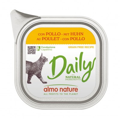 ALMO - GATO ADULTO COM FRANGO - 100 GR