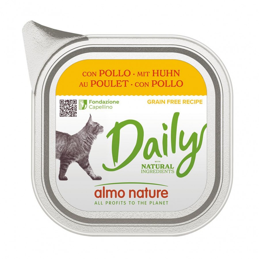 ALMO - GATO ADULTO COM FRANGO - 100 GR ALMO - GATO ADULTO COM FRANGO - 100 GR