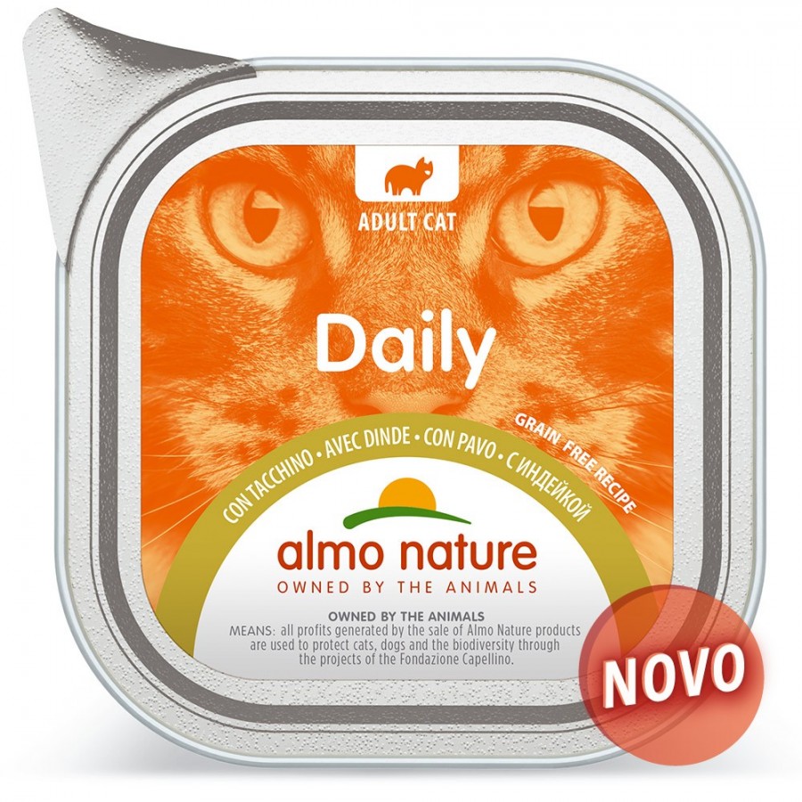 ALMO - GATO ADULTO COM PERU - 100 GR ALMO - GATO ADULTO COM PERU - 100 GR