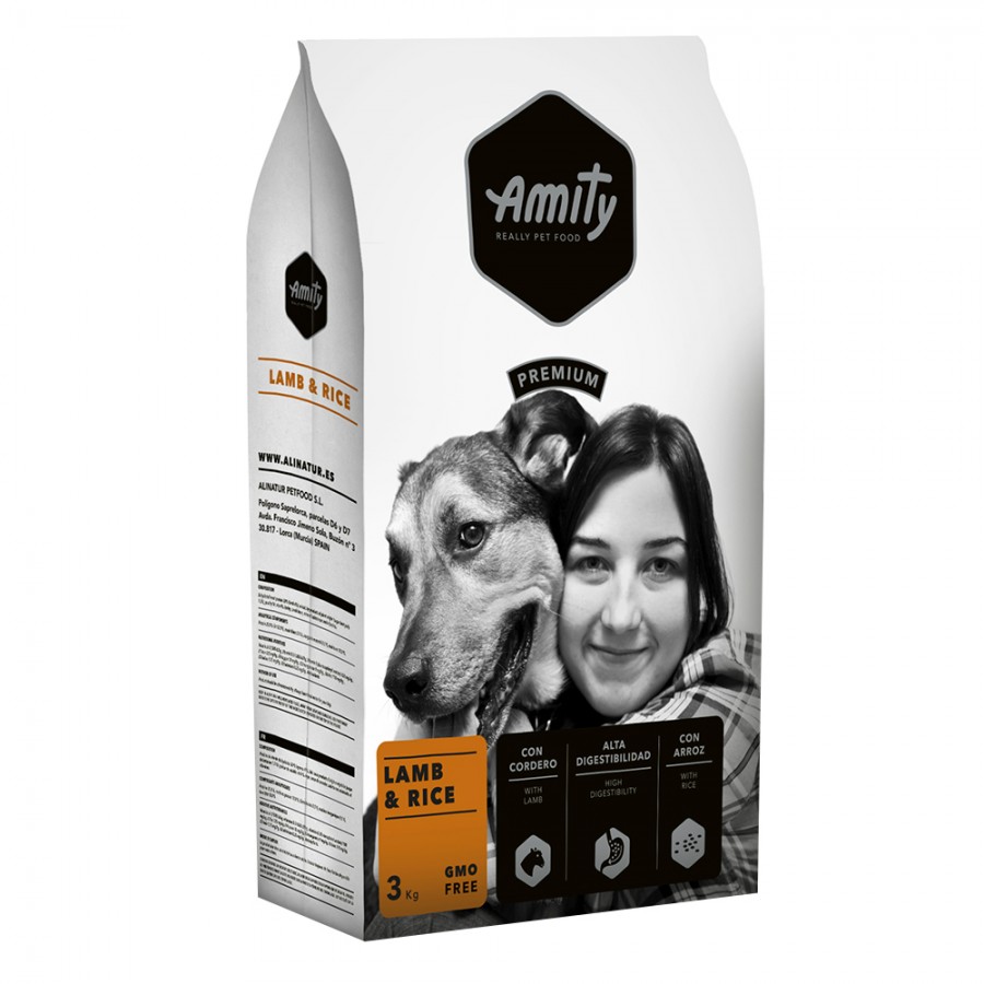 AMITY PREMIUM - LAMB & RICE - 3KG AMITY PREMIUM - LAMB & RICE - 3KG