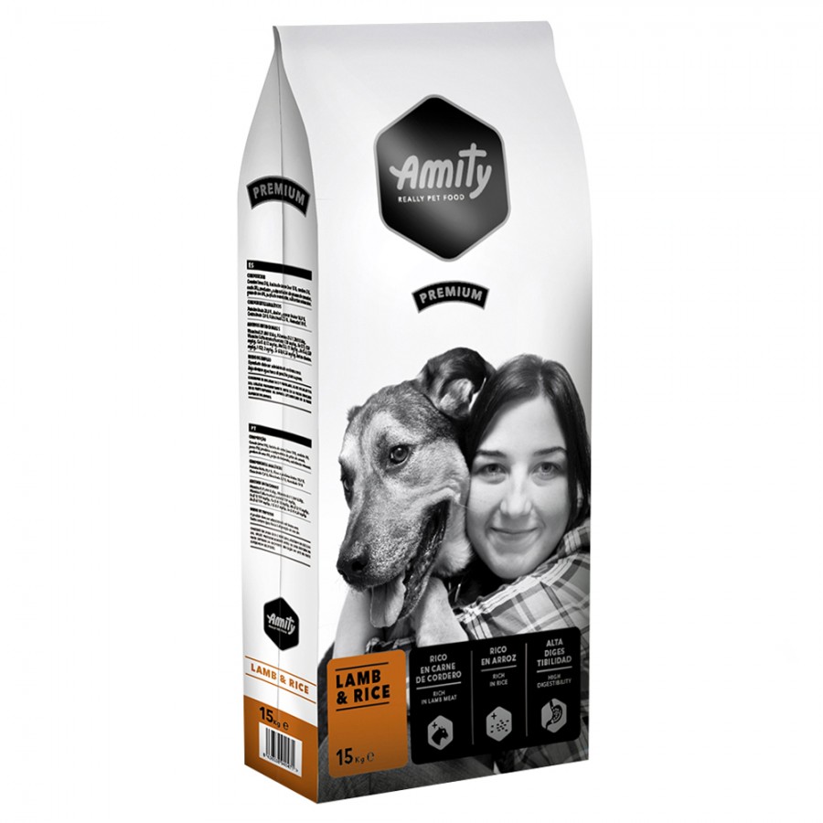 AMITY PREMIUM - LAMB & RICE - 15KG AMITY PREMIUM - LAMB & RICE - 15KG