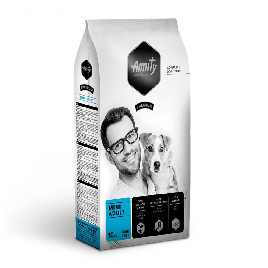 AMITY PREMIUM (MINI ADULT) - TUNA & SALMON - 10KG AMITY PREMIUM (MINI ADULT) - TUNA & SALMON - 10KG