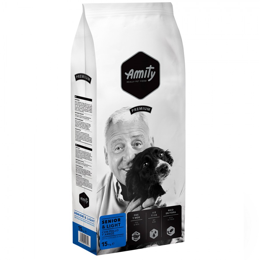 AMITY PREMIUM - SENIOR & LIGHT -15KG AMITY PREMIUM - SENIOR & LIGHT -15KG